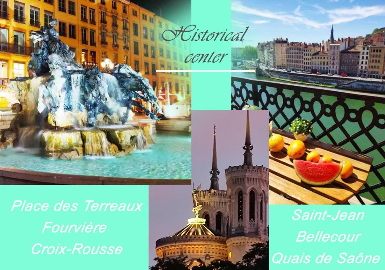 Appartement Haussmannien D'Artiste, Exception, Quai De Saone Balcon+Parking Lyon Exterior photo