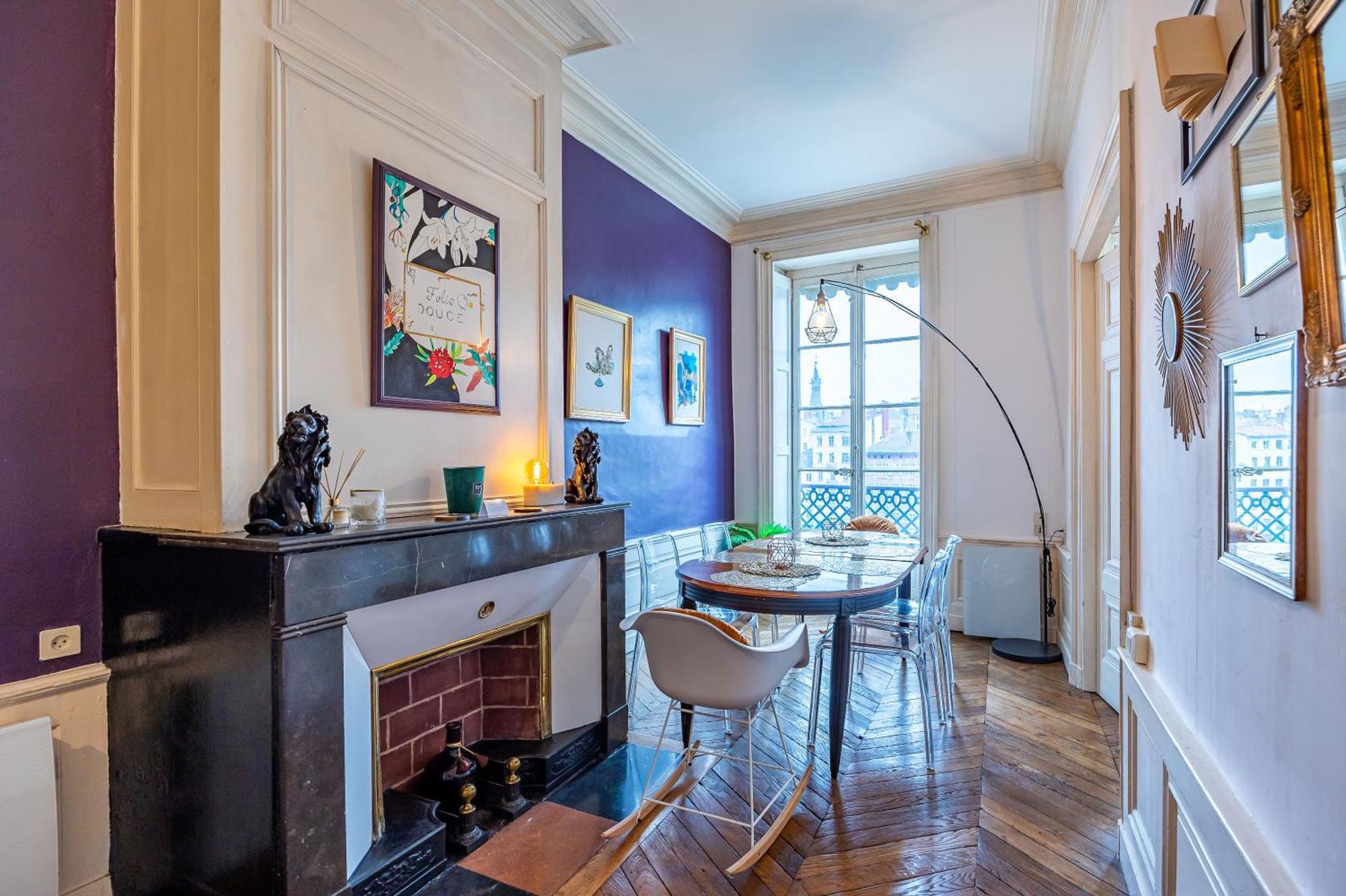 Appartement Haussmannien D'Artiste, Exception, Quai De Saone Balcon+Parking Lyon Exterior photo