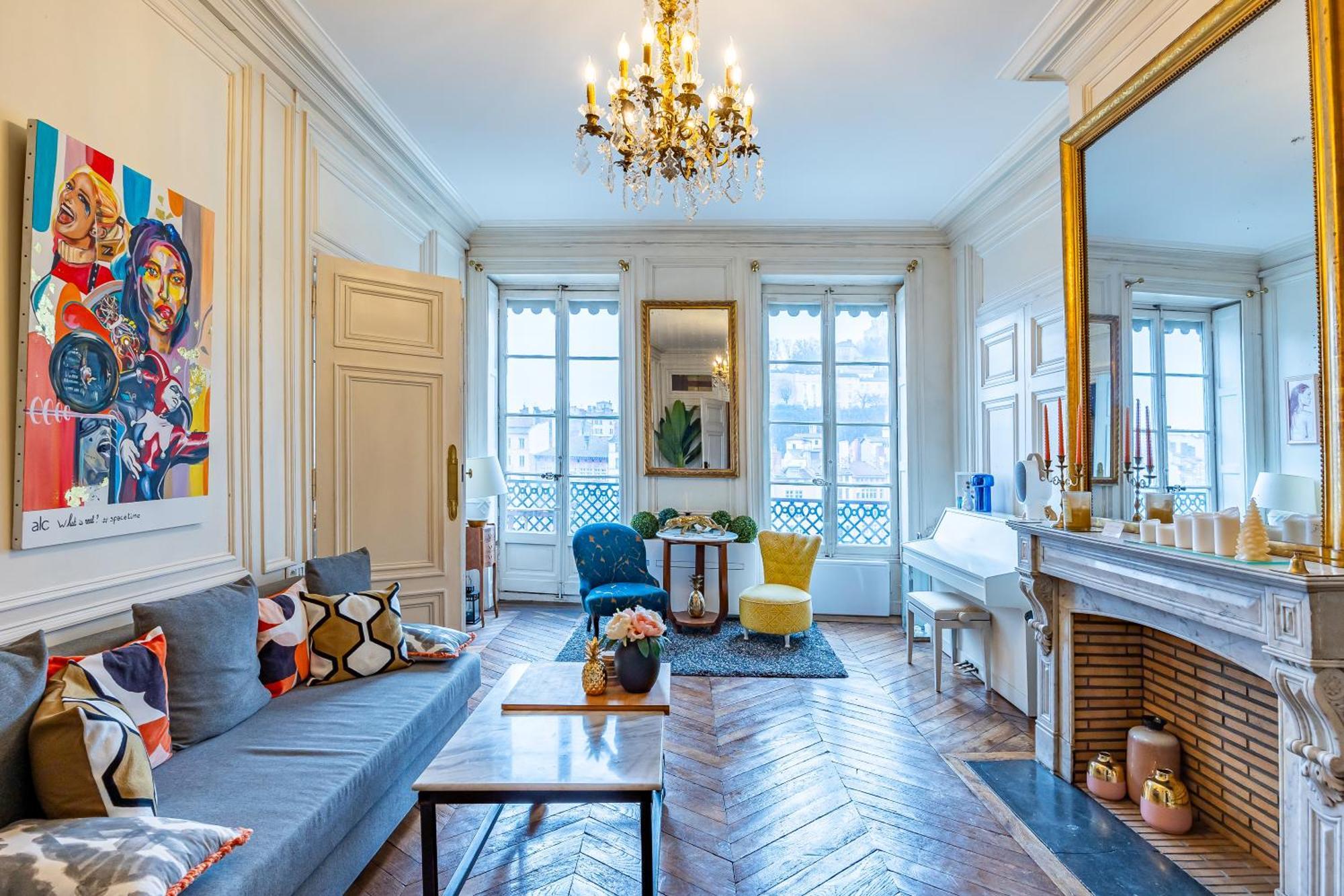 Appartement Haussmannien D'Artiste, Exception, Quai De Saone Balcon+Parking Lyon Exterior photo